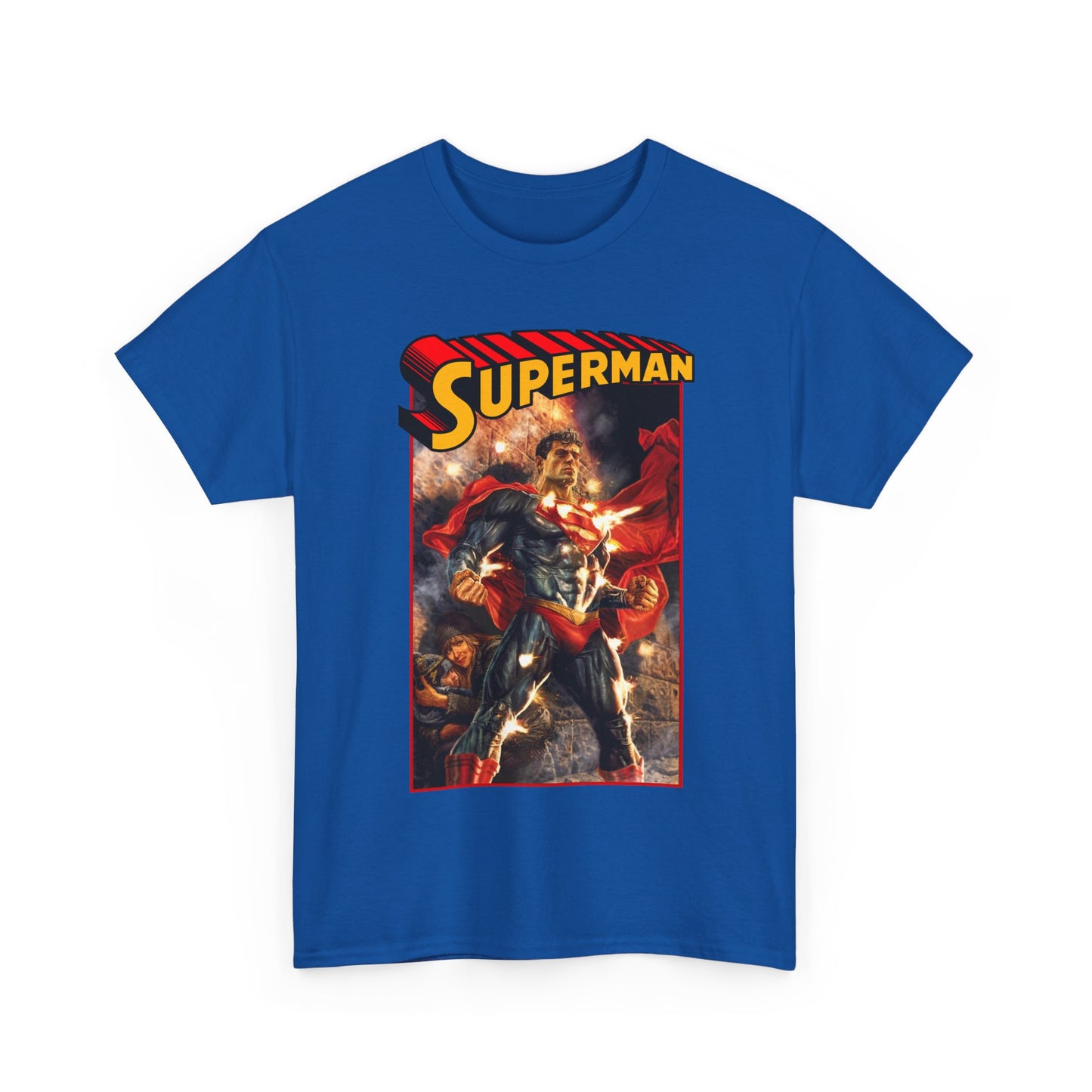 Superman T-Shirt - Lee Bermejo Art - Action Comics Variant Cover - Man of Steel, Metropolis - DC Comics