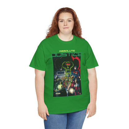 Absolute Justice T-Shirt - Juan Ferreyra Art - Superman Batman Wonder Woman Martian Manhunter - DC Comics