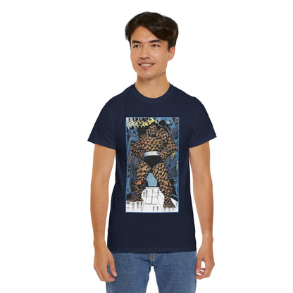 The Thing T-Shirt - Keith Pollard Art - Fantastic Four Pin-Up - Marvel Comics