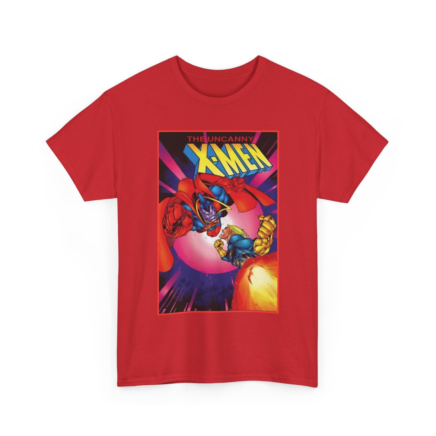 Uncanny X-Men T-Shirt - Joe Madureira Art - #341 Cover Art - Cannonball Vs Gladiator - Marvel Comics