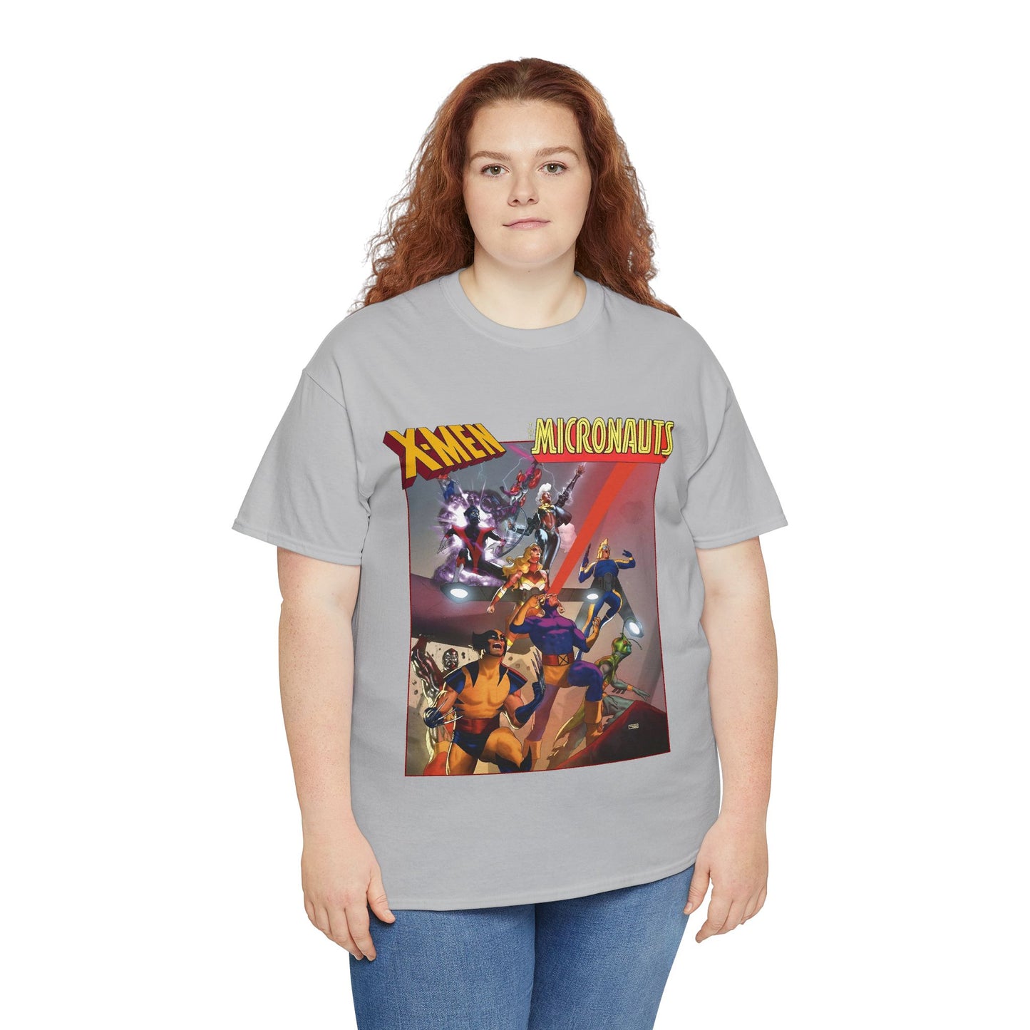 Uncanny X-Men/Micronauts T-Shirt - Taurin Clarke Art - Marvel Comics