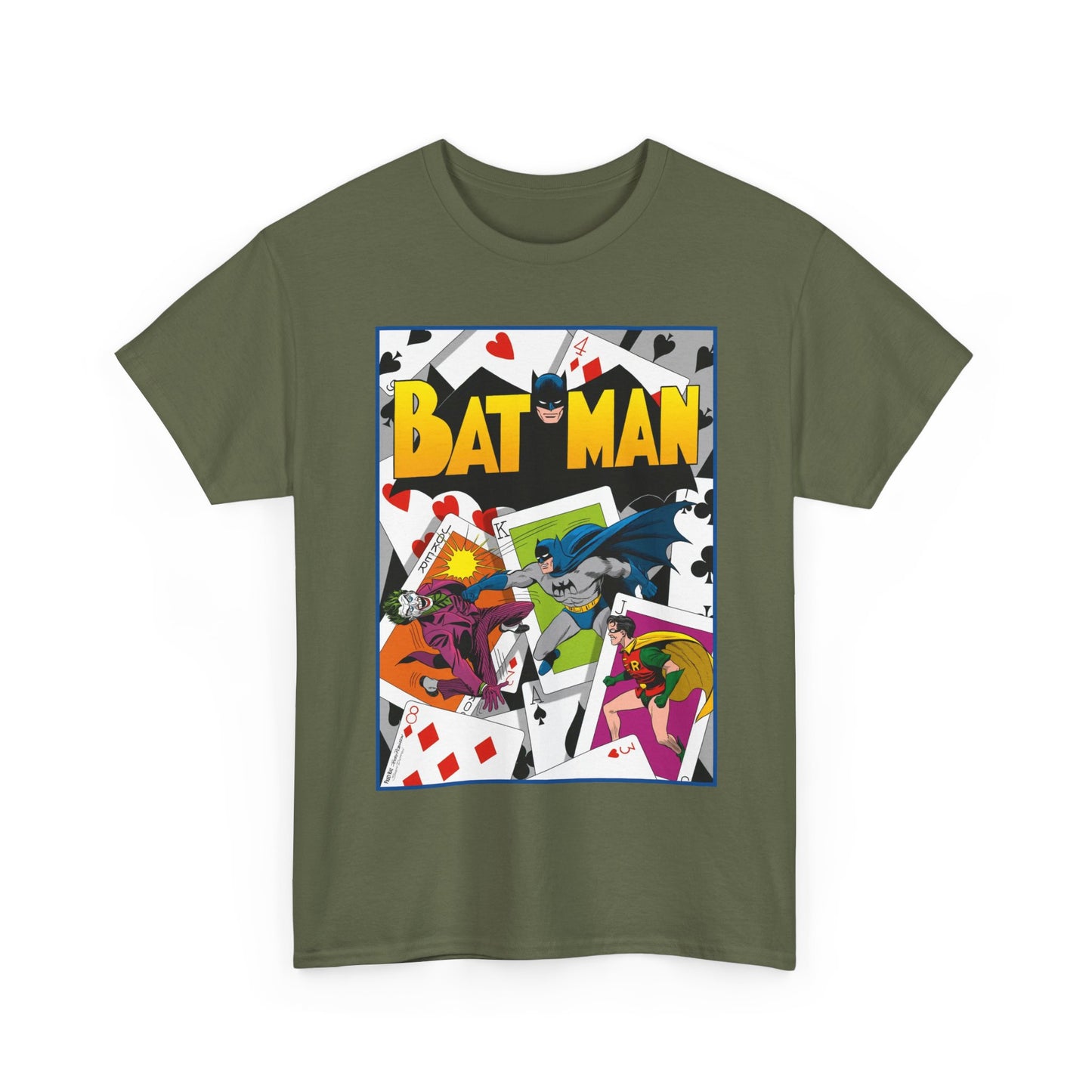 Batman T-Shirt - Fred Ray & Jerry Robinson Art - 1st Joker Cover Art - #11 - Robin, the Boy Wonder - Golden Age Classic - DC Comics