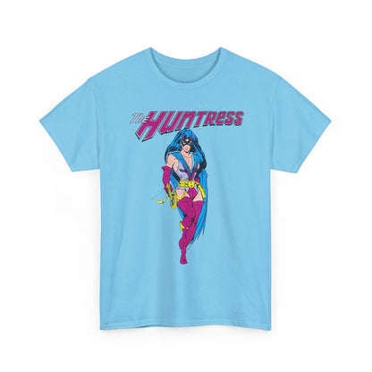 Huntress T-Shirt - Joe Staton Art - Helena Wayne, Daughter of Earth 2 Batman & Catwoman - Pre-Crisis JSA Member - DC Comics