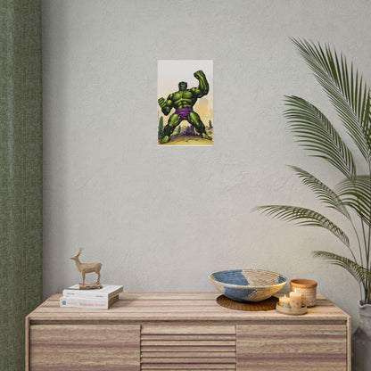 Incredible Hulk Rolled Poster - John Byrne Art - Marvel Comics - Multiple Sizes Up to 24"x36"