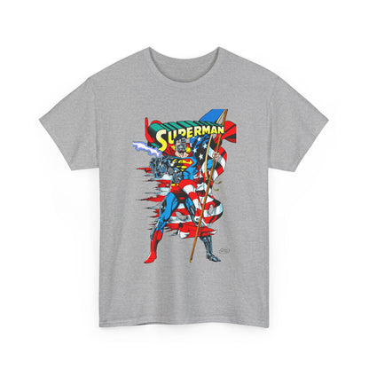 Cyborg Superman T-Shirt - Dan Jurgens Art - Reign of the Supermen Enemy - 1990s Storyline After the Death of Superman - DC Comics