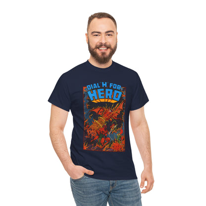 Dial "H" For Hero T-Shirt - George Perez Art - Adventure Comics Series - DC Comics
