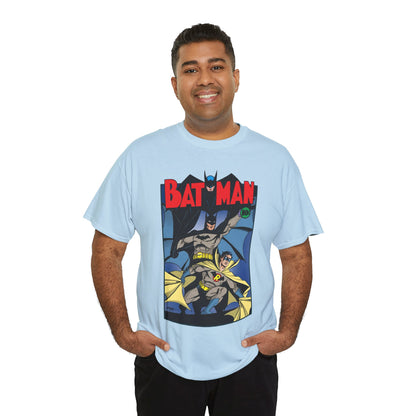 Batman & Robin T-Shirt - George Perez Art - Earth 2 - DC Comics - Golden Age JSA - Bruce Wayne & Dick Grayson
