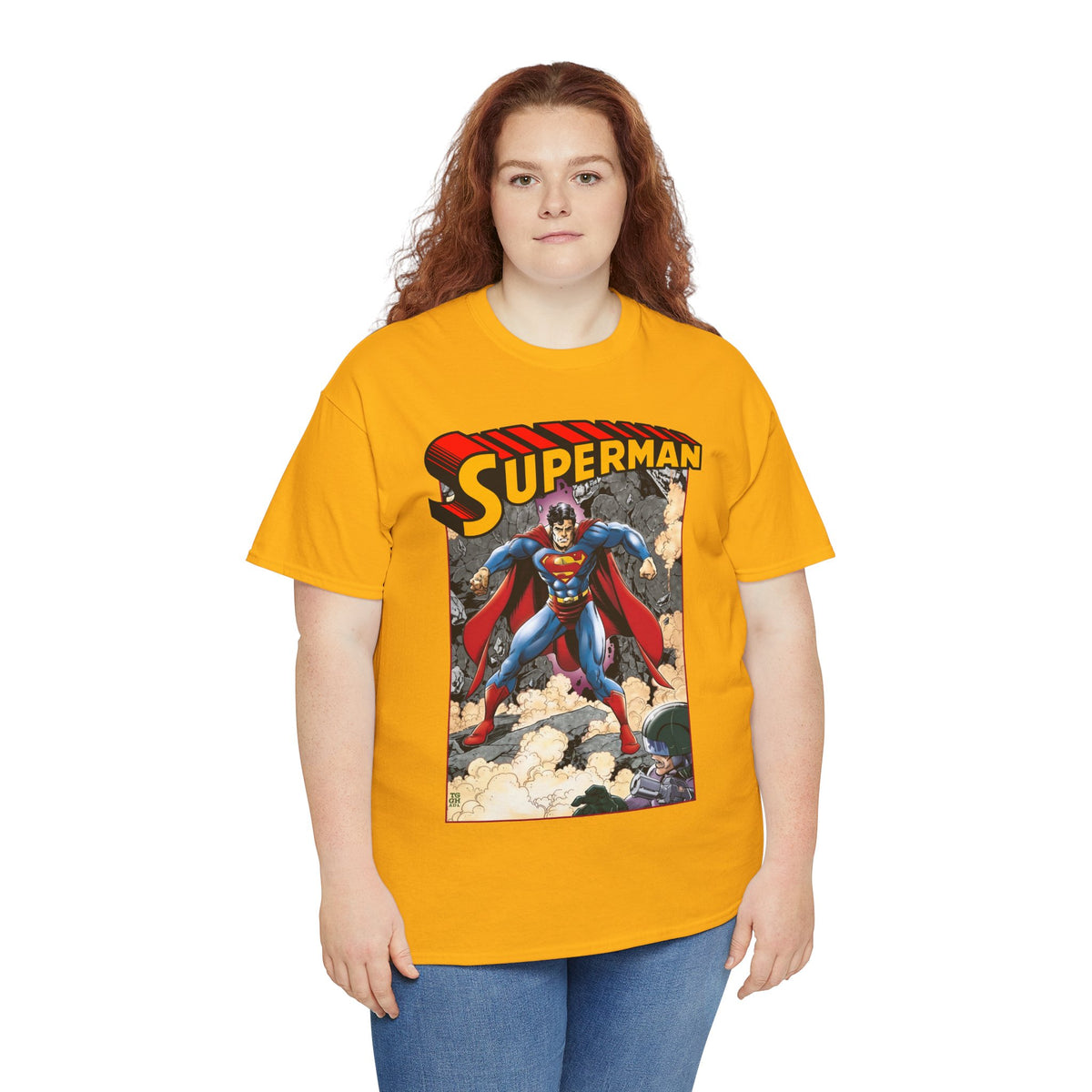 Superman T-Shirt - Tom Grummett Art - DC Comics