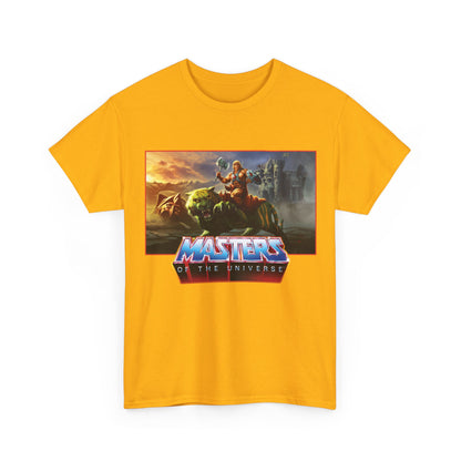 He-Man & Battle Cat T-Shirt- Masters of the Universe, MOTU - New 2026 Movie with Nicholas Galitzine