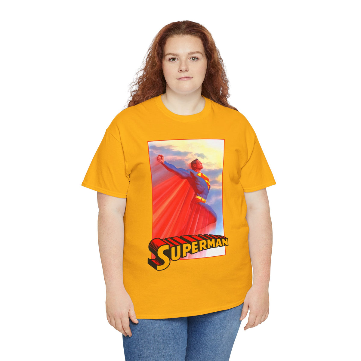 Superman T-Shirt - Alex Ross Art - Man of Steel - DC Comics