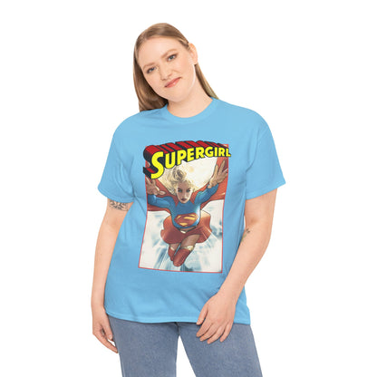 Supergirl T-Shirt - Pablo Villalobos Art - Kara Zor-El - Upcoming Summer 2026 Movie - DC Comics