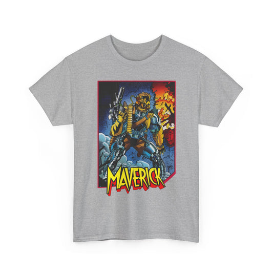 Maverick T-Shirt - Jim Lee Art - X-Men Trading Card Art - David North/Christopher Nord - Marvel Comics