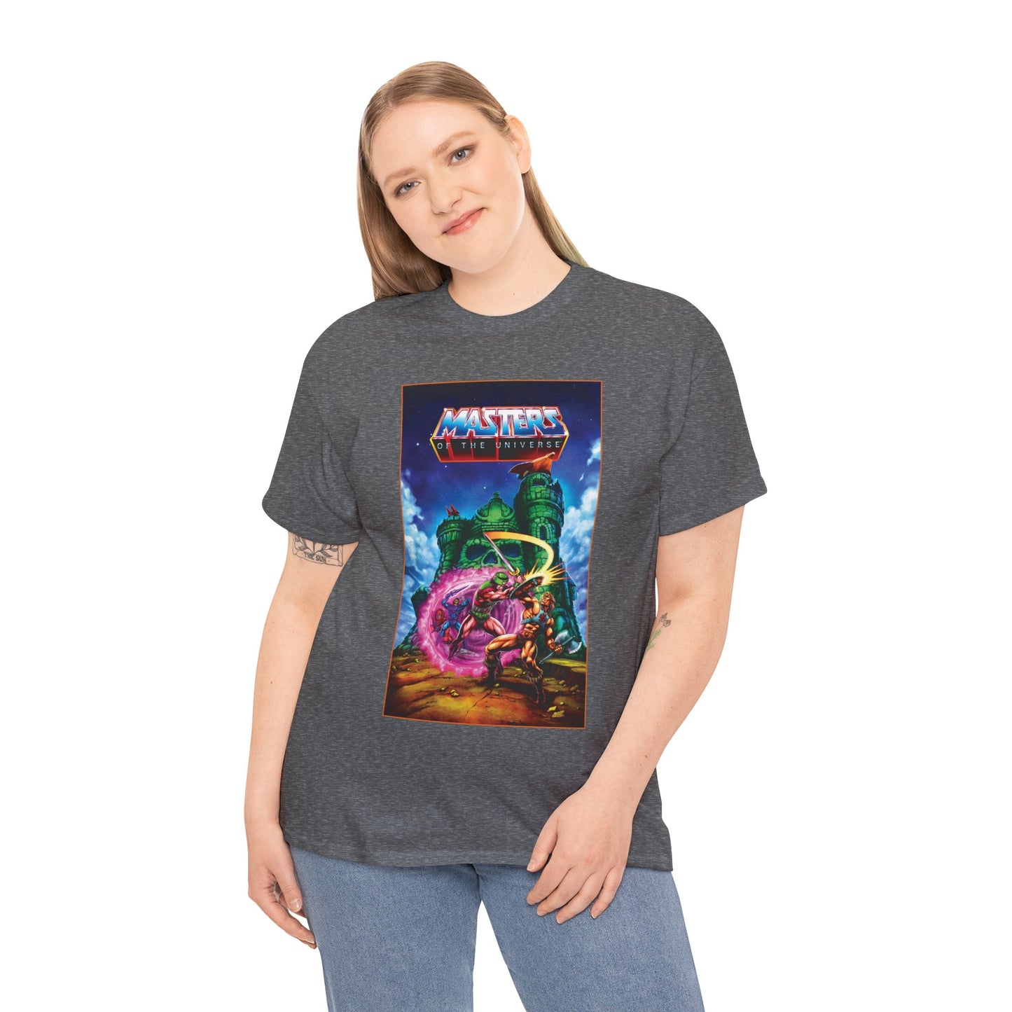 Masters of the Universe T-Shirt- He-Man Vs Tri-Klops, Skeletor and Beast Man - New 2026 Movie with Nicholas Galitzine