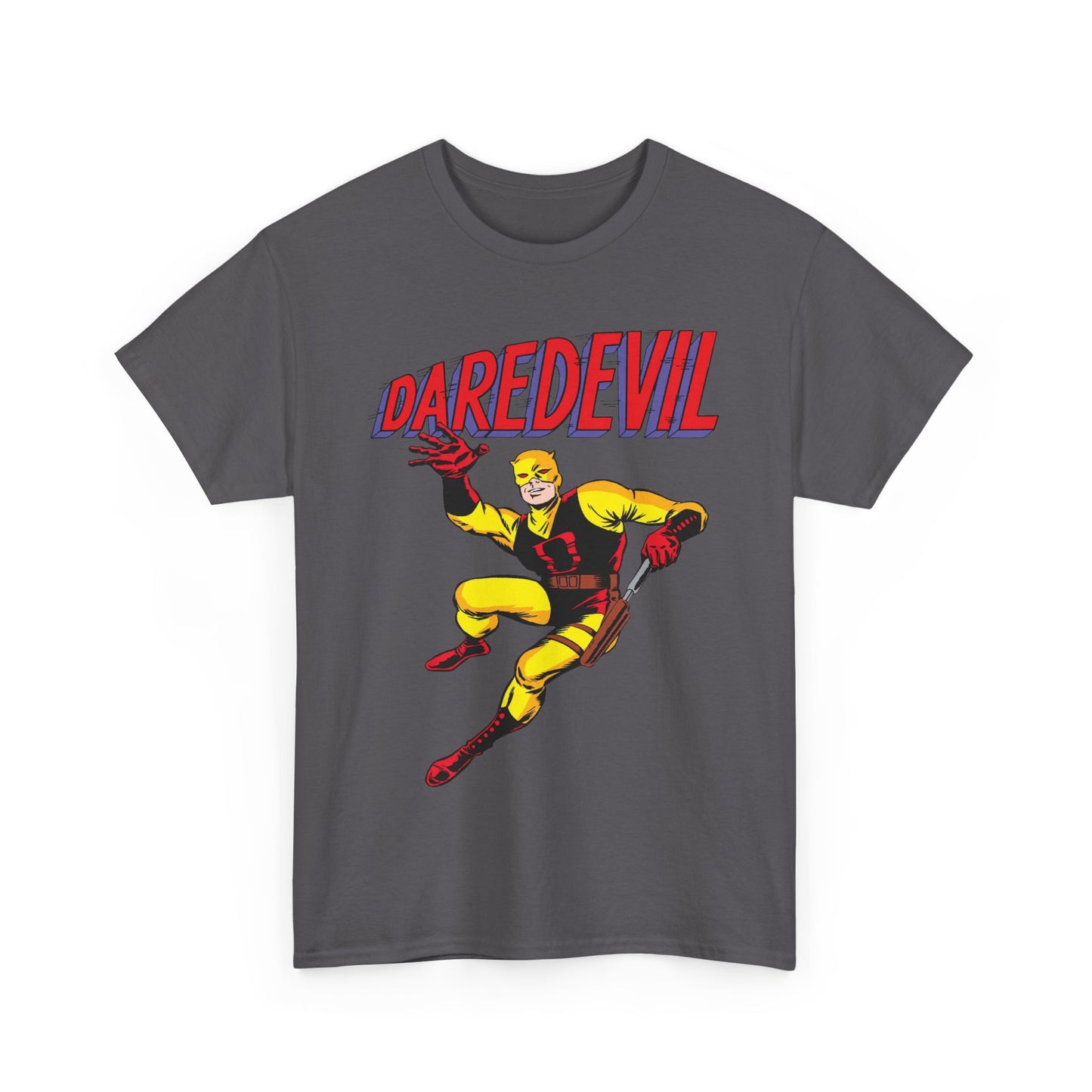 Daredevil T-Shirt - Yellow Costume - Silver Age #1 Cover Art - Marvel Comics