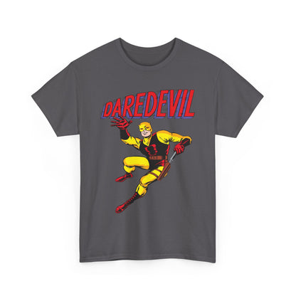 Daredevil T-Shirt - Yellow Costume - Silver Age #1 Cover Art - Marvel Comics