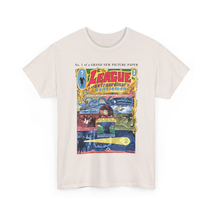 League of Extraordinary Gentlemen T-Shirt - Kevin O'Neill Art - Mina Murray, Captain Nemo, Allan Quatermain, Dr. Jekyll, & The Invisible Man - Alan Moore Story - DC Comics