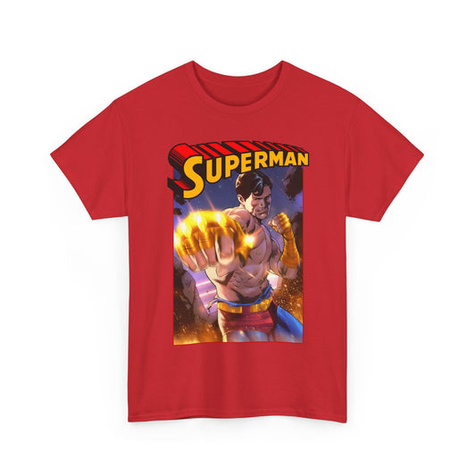 Superman T-Shirt - Lucas Meyer Art - DC K.O. Cover Art - Man of Steel - DC Comics