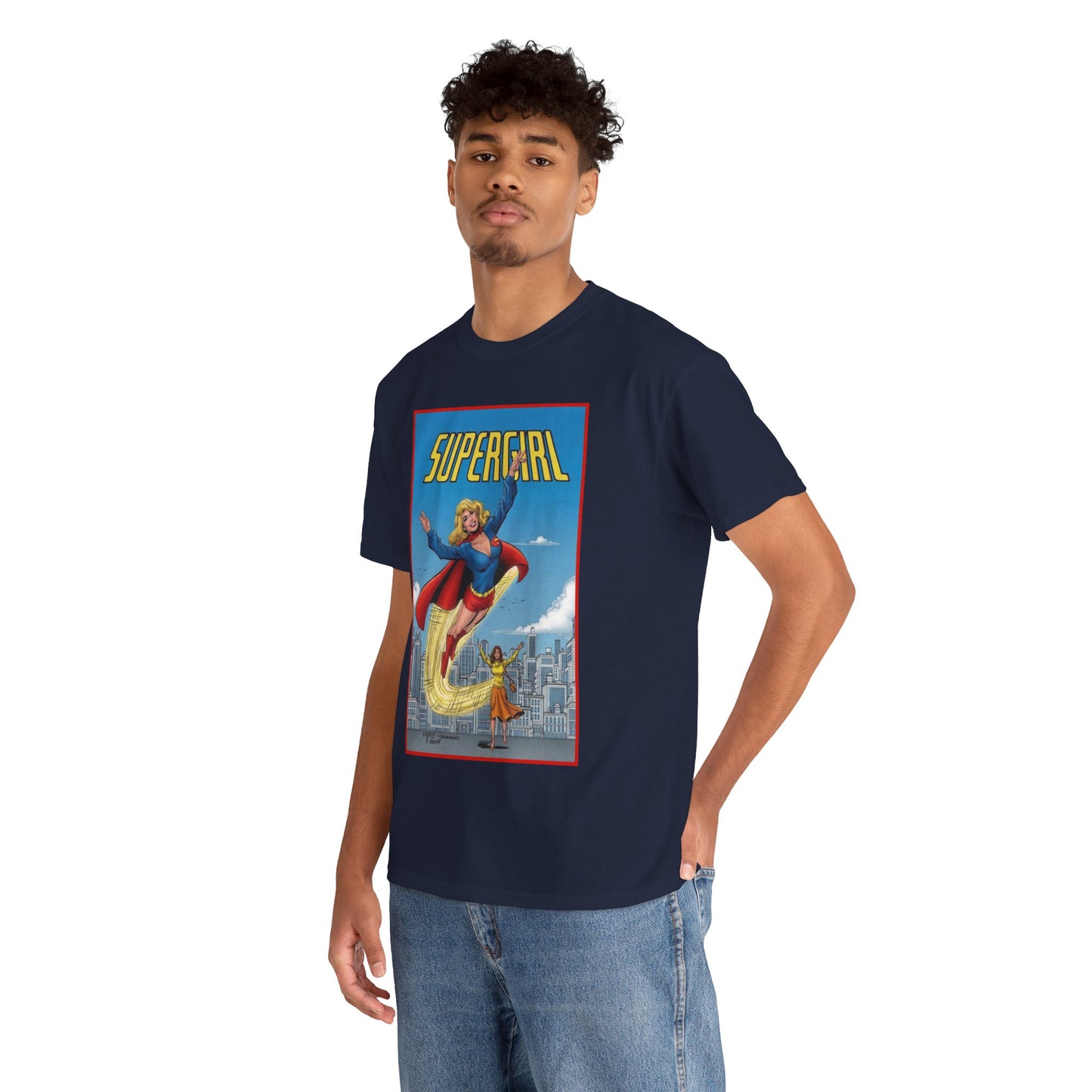 Supergirl T-Shirt - George Perez Art - Kara, Maid of Might - 2026 Movie - DC Comics