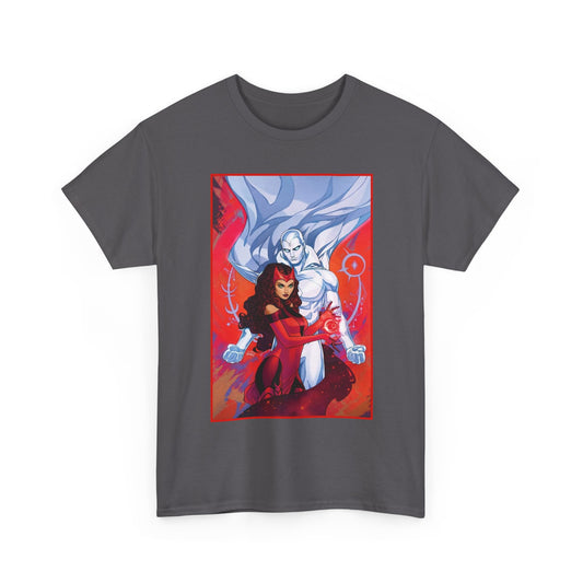 Scarlet Witch & Vision T-Shirt - Russell Dauterman Art - Avengers Members - Marvel Comics