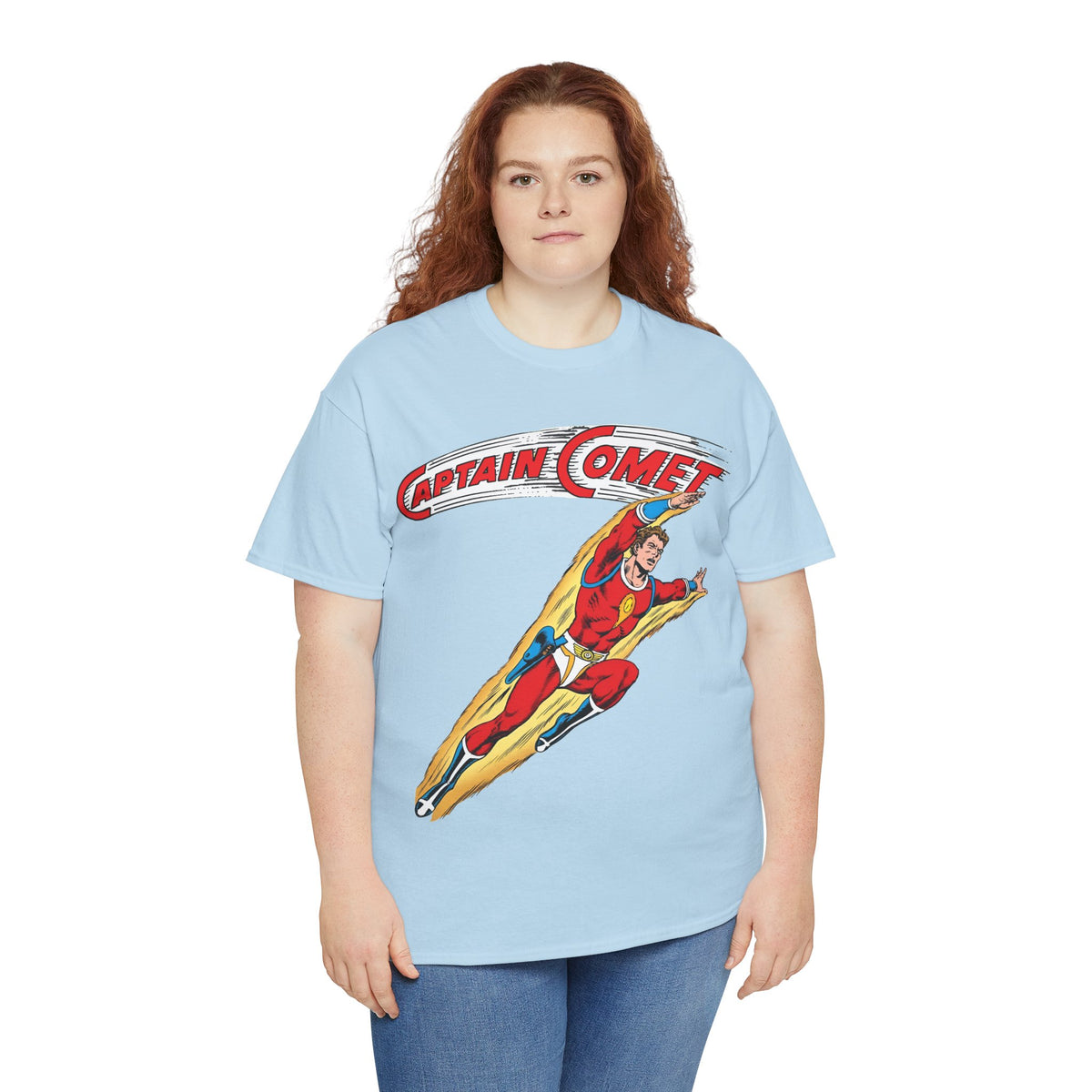 Captain Comet T-Shirt - Murphy Anderson Art - Silver Age Hero - DC Comics