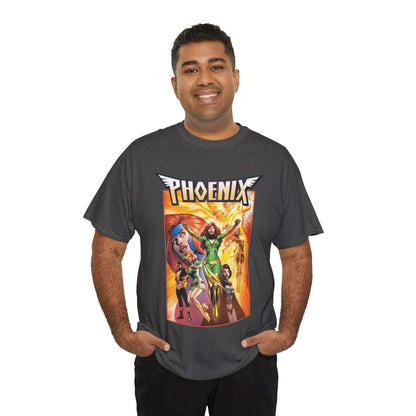Phoenix T-Shirt - Alan Davis Art - Jean Grey, Marvel Girl, Black Queen, Dark Phoenix - X-Men Founding Member - Marvel Comics