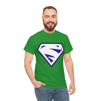 Electric Superman Logo T-Shirt - Clark Kent - Man of Steel - DC Comics - 1990s Storyline