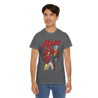 Flash T-Shirt - John Byrne - Barry Allen, Jay Garrick - Golden Age, Silver Age - DC Comics