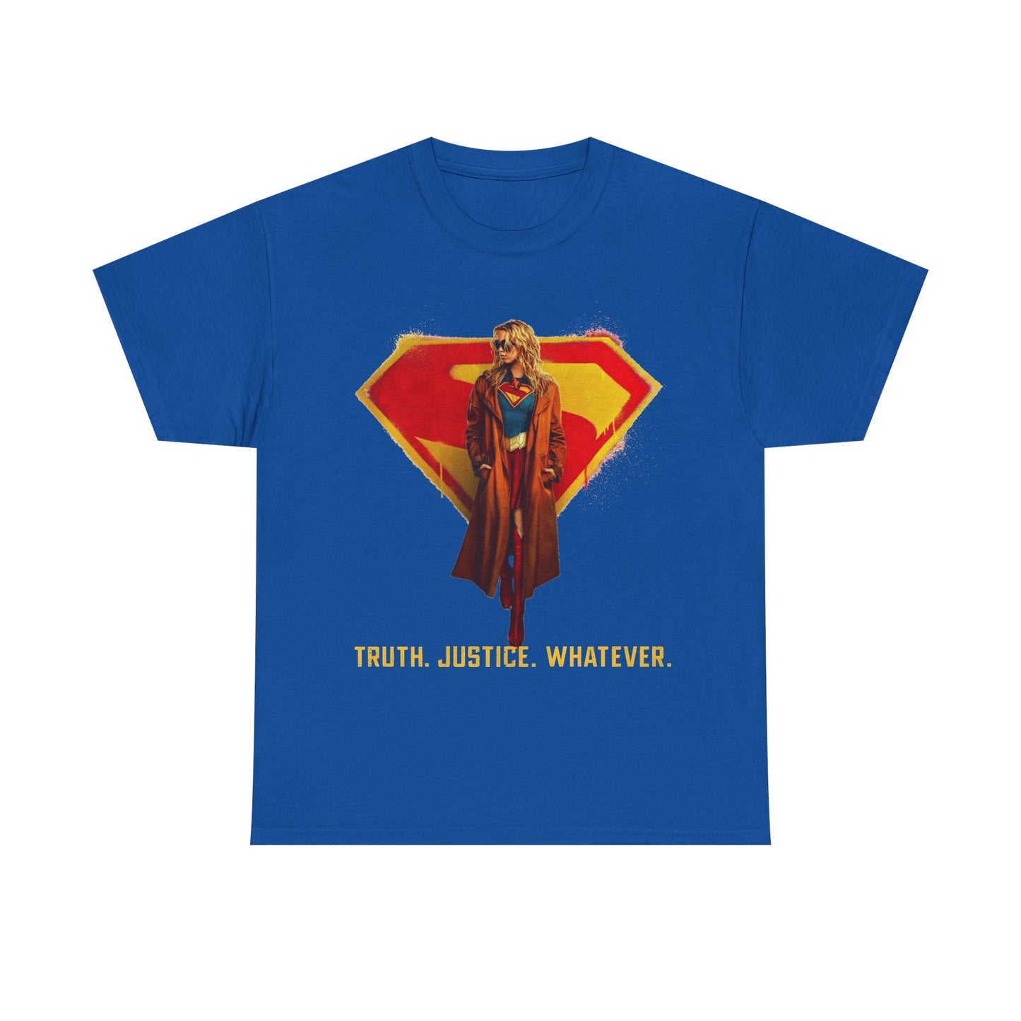 Supergirl Movie T-Shirt - Milly Alcock - Truth Justice Whatever - 2026 - Kara Zor-El - DC Comics, DC Studios