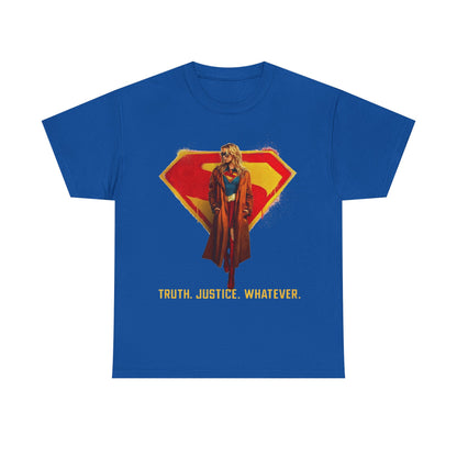 Supergirl Movie T-Shirt - Milly Alcock - Truth Justice Whatever - 2026 - Kara Zor-El - DC Comics, DC Studios