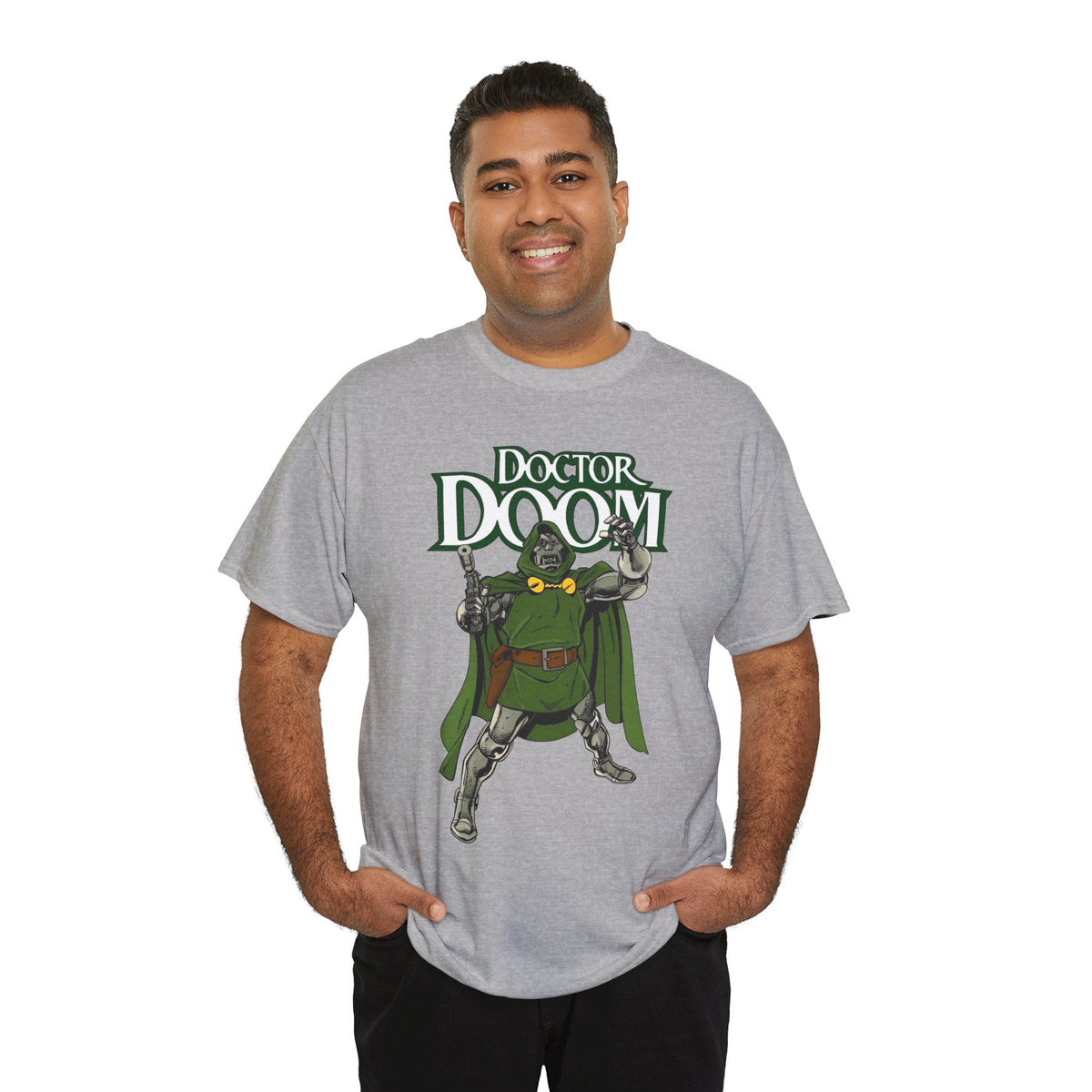 Doctor Doom T-Shirt - John Byrne Art - Fantastic Four Foe - Ruler of Latveria - 2026 Avengers Doomsday Movie - Marvel Comics