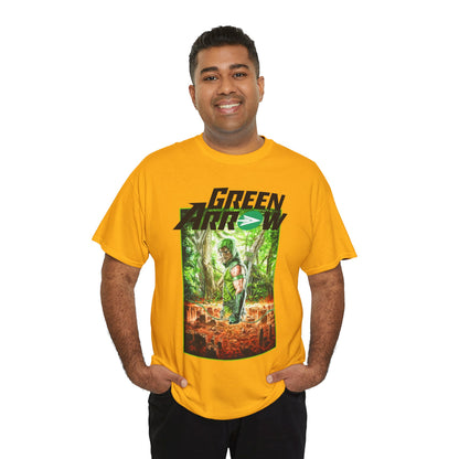 Green Arrow T-Shirt - Mauro Cascioli Art - Brightest Night Cover - Emerald Archer - DC Comics