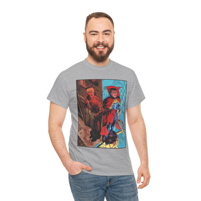 John Constantine & Dr. Strange T-Shirt - DC & Marvel Comics