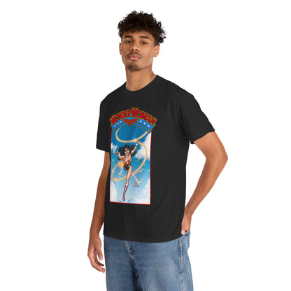 Wonder Woman T-Shirt - George Perez Art - Post-Crisis 1980s Retro Graphic - Themyscira - DC Comics