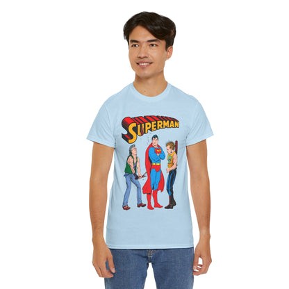 Superman T-Shirt - Kevin Maguire Art - Action Comics #600 Pin-Up - DC Comics