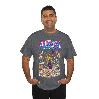 Amethyst Princess of Gemworld T-Shirt - George Perez Art - Lord Topaz, Dark Opal, Granch, Citrina - DC Comics