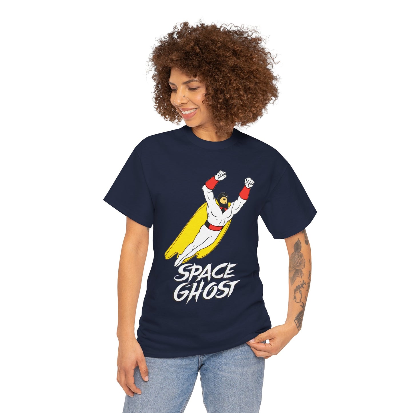 Space Ghost T-Shirt - Hanna-Barbera Saturday Morning Cartoon from the 1960s - Alex Toth Creation - Ghost Planet
