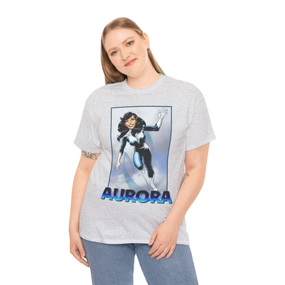 Aurora T-Shirt - John Byrne Art - Alpha Flight Member - Marvel Comics