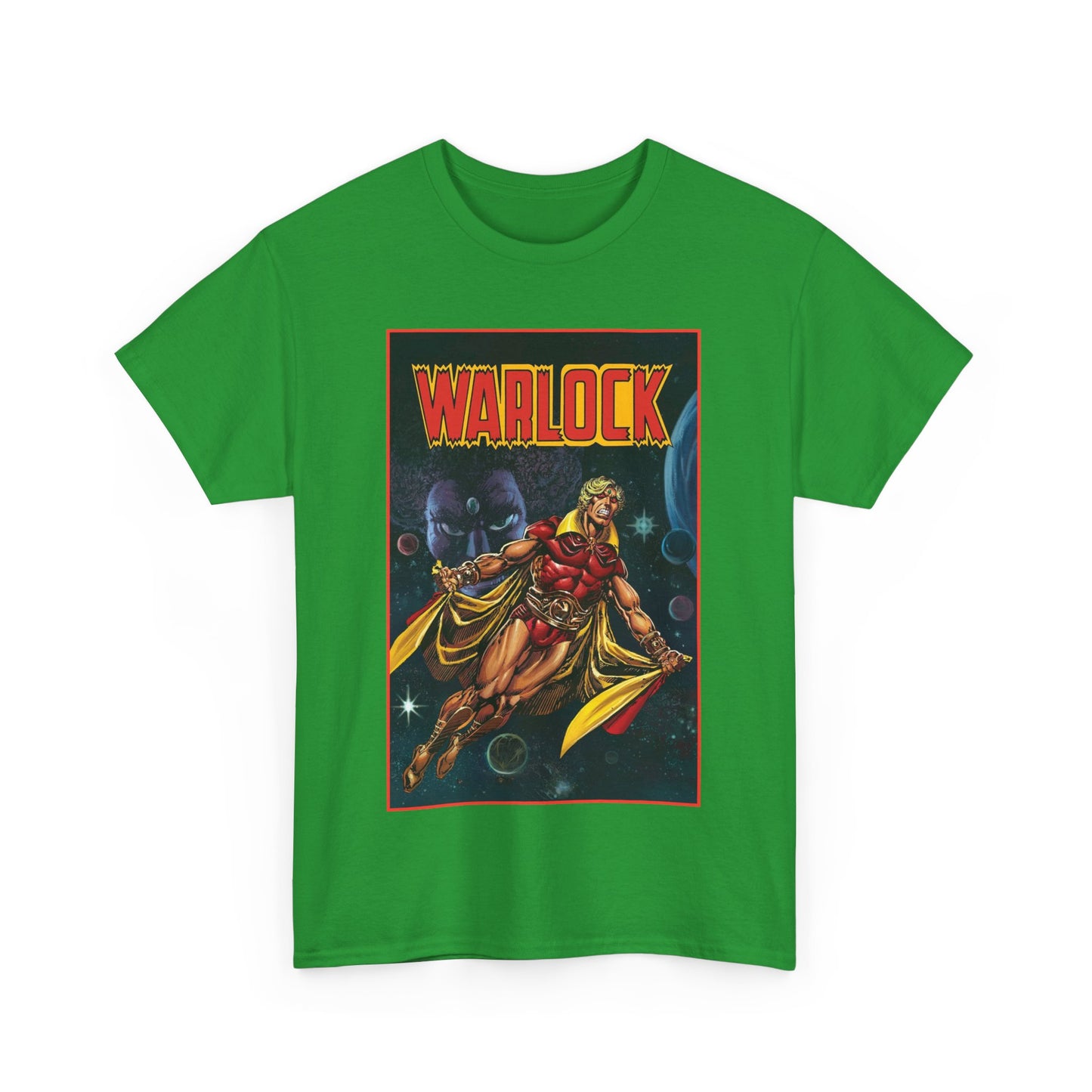 Warlock T-Shirt - Jim Starlin Art - Marvel Comics - Cosmic Superhero - The Enclave - Him