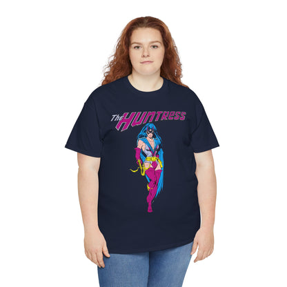 Huntress T-Shirt - Joe Staton Art - Helena Wayne, Daughter of Earth 2 Batman & Catwoman - Pre-Crisis JSA Member - DC Comics