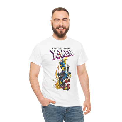 Cyclops Vs Havok T-Shirt - Adam Kubert Art - Uncanny X-Men - Marvel Comics