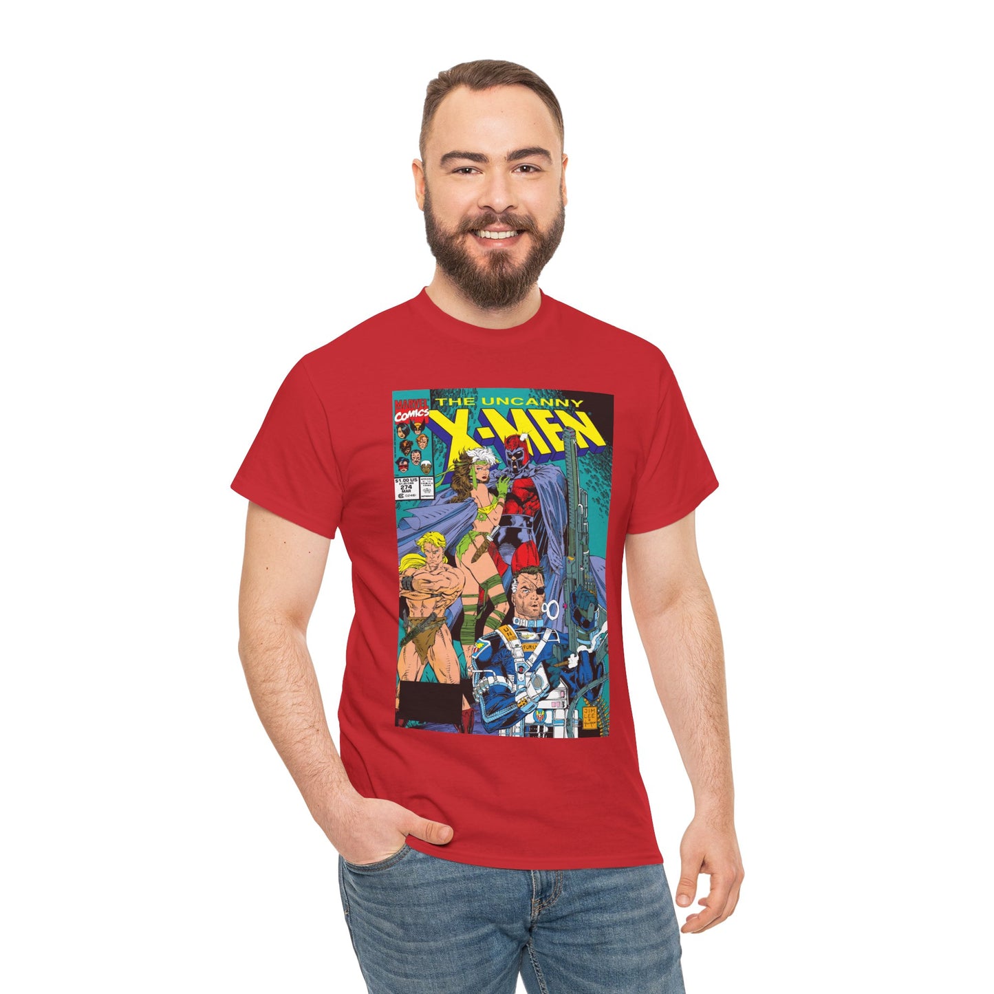 Uncanny X-Men #274 T-Shirt - Jim Lee Art - Marvel Comics