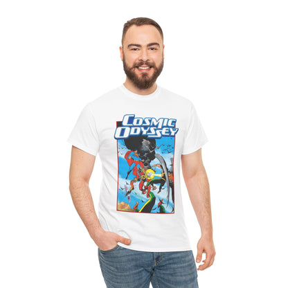 Cosmic Odyssey T-Shirt - Mike Mignola Art - Superman, Orion - DC Comics