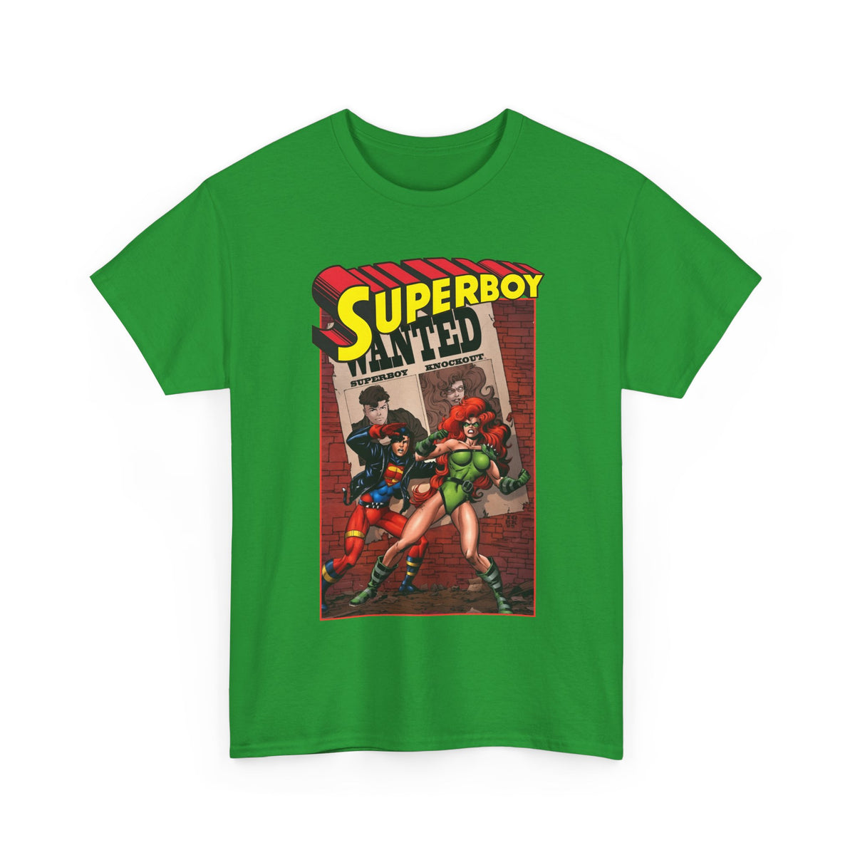 Superboy T-Shirt - Tom Grummett Art - Knockout - DC Comics