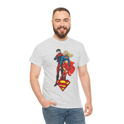 Supergirl & Superboy T-Shirt - Dan Mora Art - DC Comics