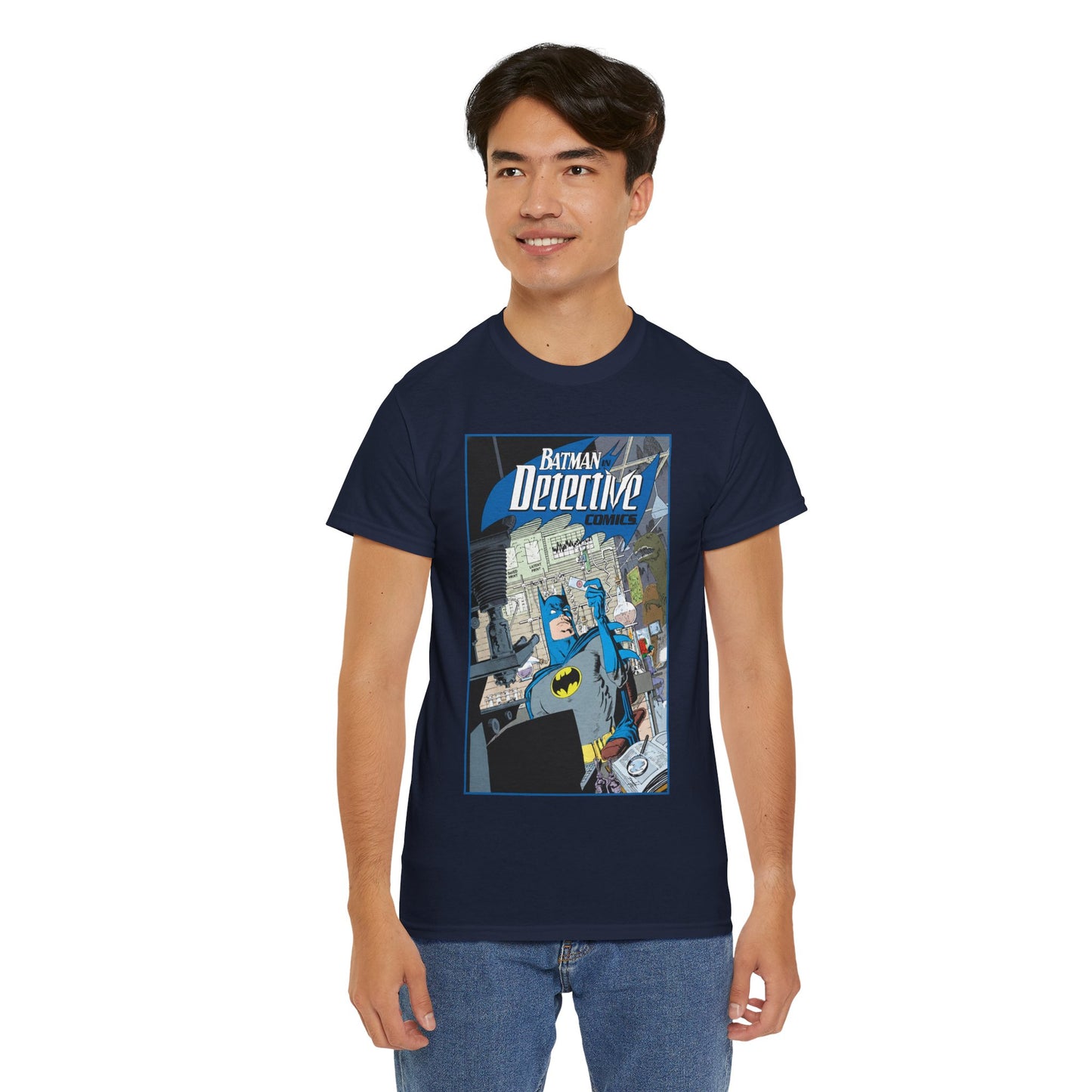 Detective Comics #619 T-Shirt - Norm Breyfogle Art - Batman in His Lab - DC Comics