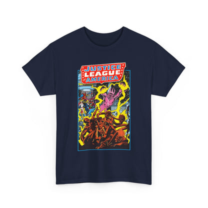 Justice League of America T-Shirt - George Perez Art - JSA Team-Up Cover - DC Comics