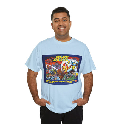 Blue Devil Ad T-Shirt - DC Comics