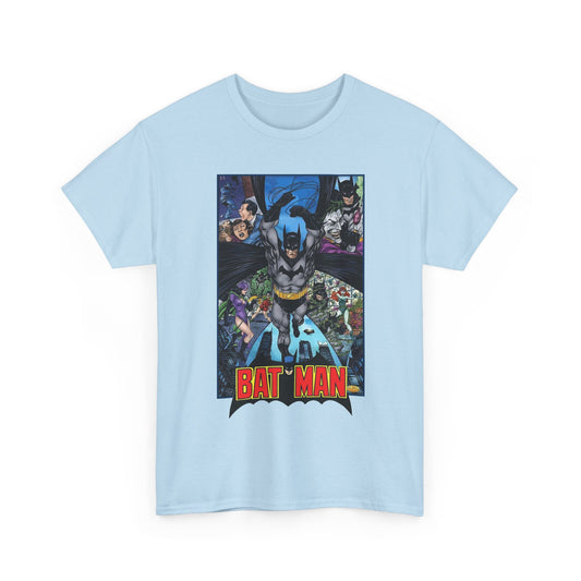 Batman T-Shirt - John Byrne Art - Joker, Catwoman, Poison Ivy - Caped Crusader - DC Comics
