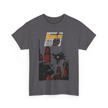 Batman: Dark Knight, Dark City T-Shirt - Mike Mignola Art - Gotham City, Bruce Wayne - 1990s Cover Art - DC Comics