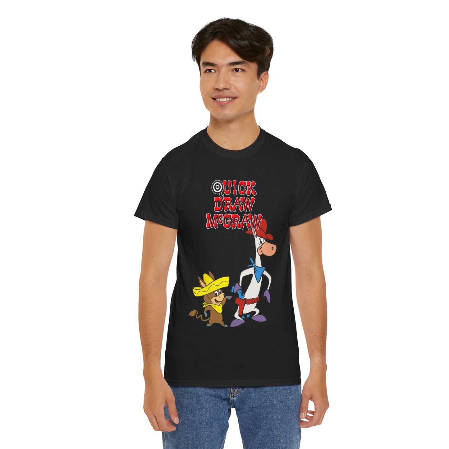 Quick Draw McGraw T-Shirt - Baba Looey - Hanna-Barbera Cartoon - Popular 1960s TV Animation